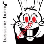 bassline bunny™ Mobile Logo